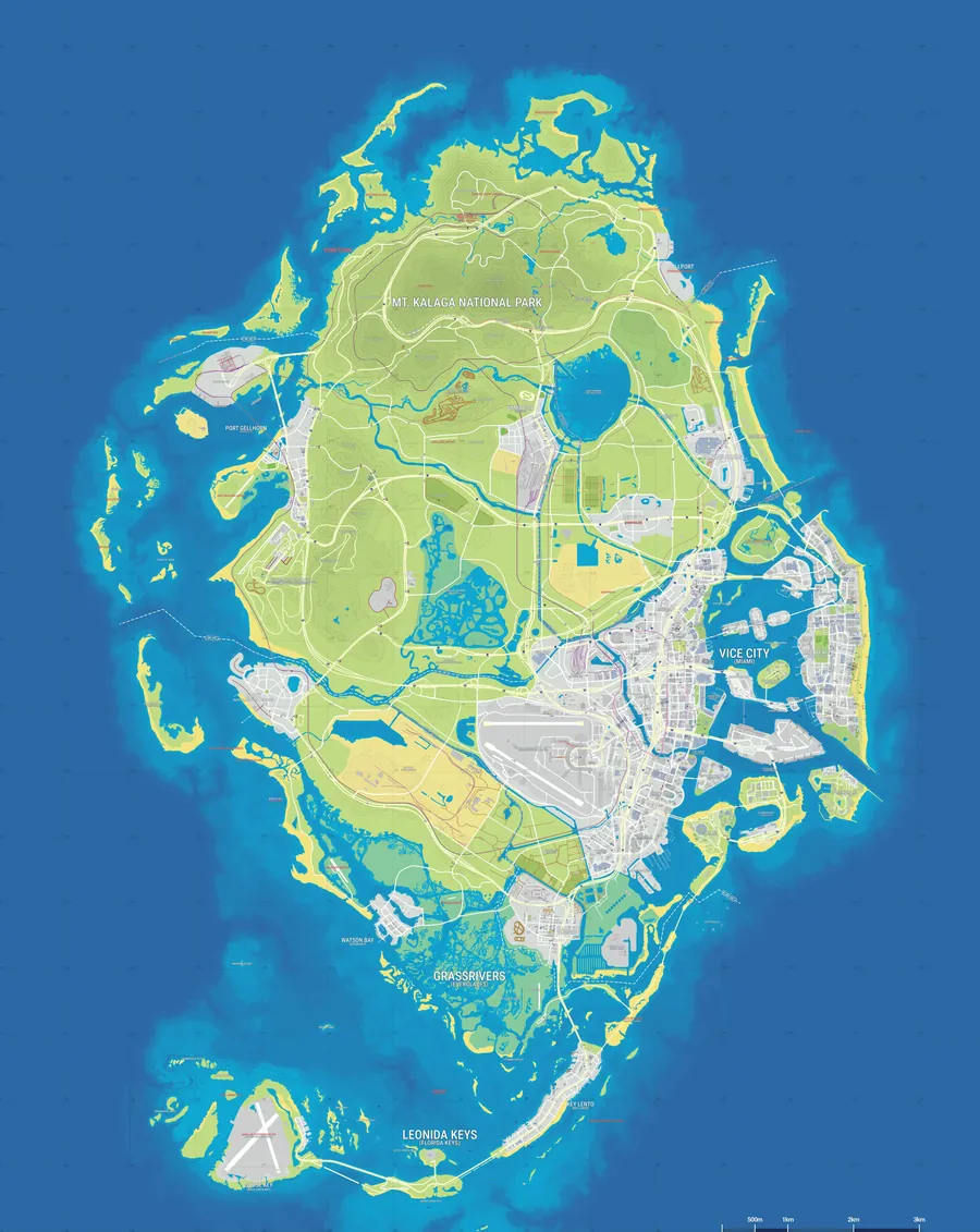 Community map of Leonida (YANIS V17)